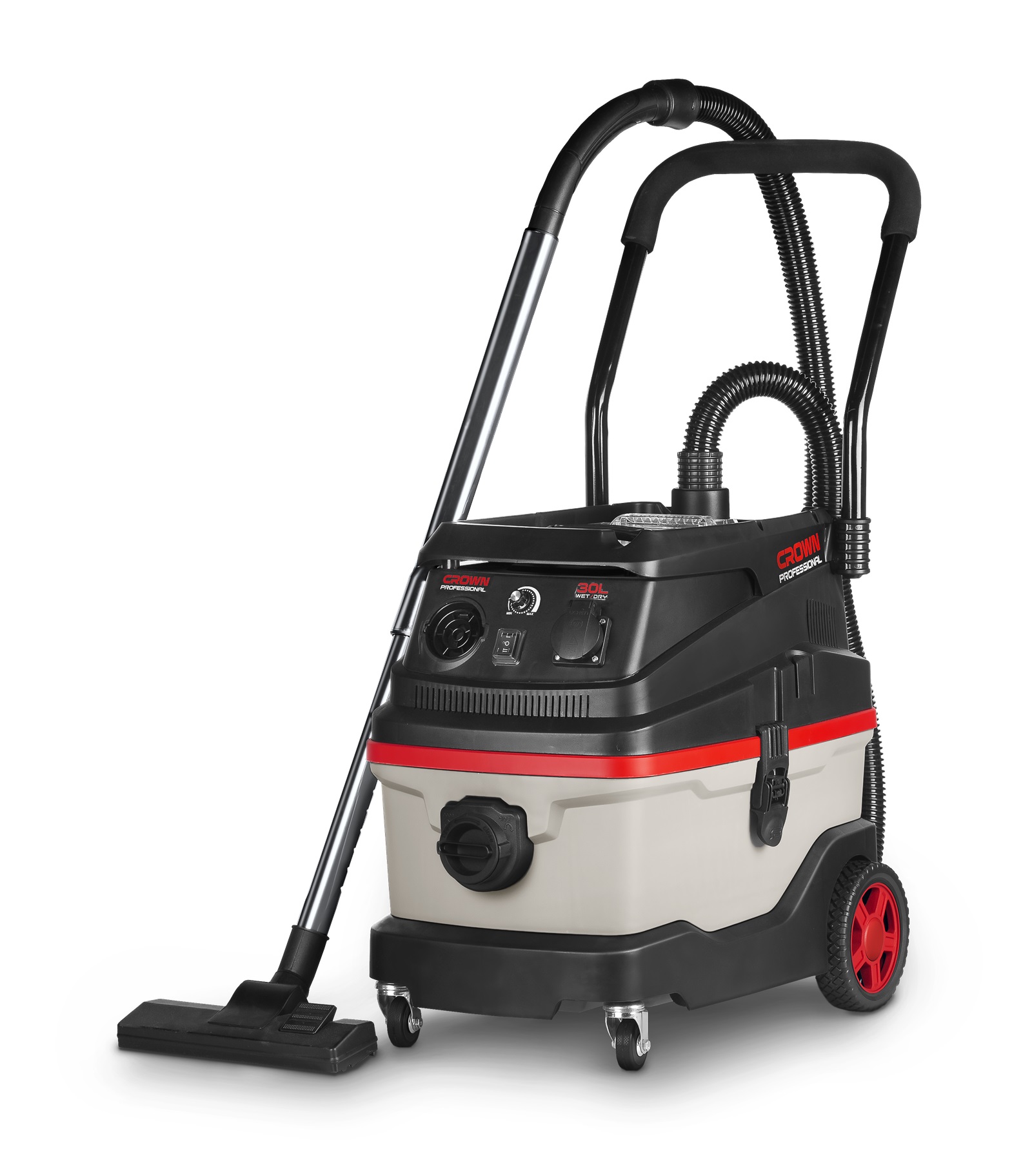 CROWN CT42032F, 30L Professional All-Purpose Vacuum Cleaner, 18kpa, 33L/min, 30L; CT42032F_img_0