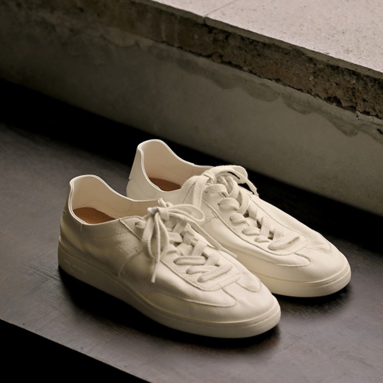 Top-grain cowhide casual sneakers_img_0