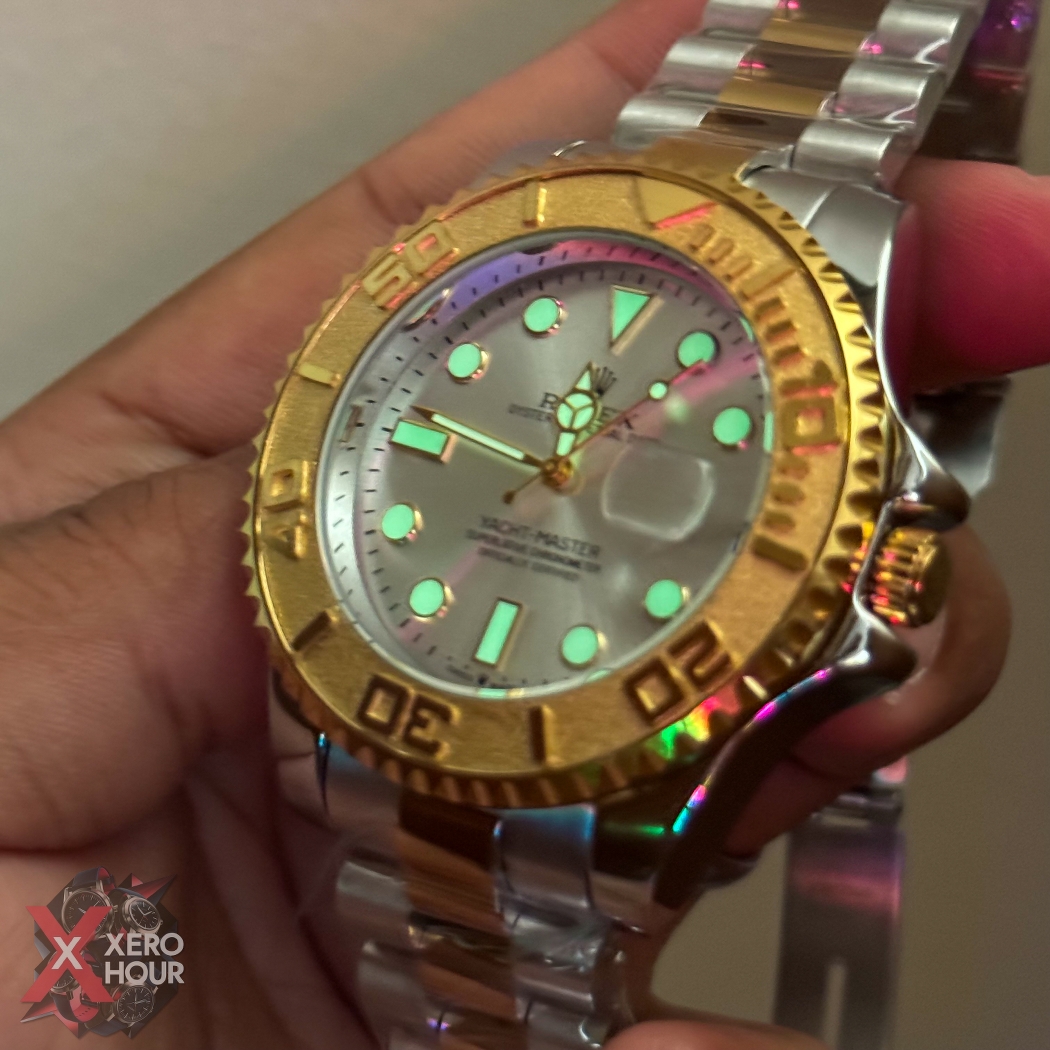 Rolex Yacht master | Chain Edition | Dual Tone White Dial_img_3