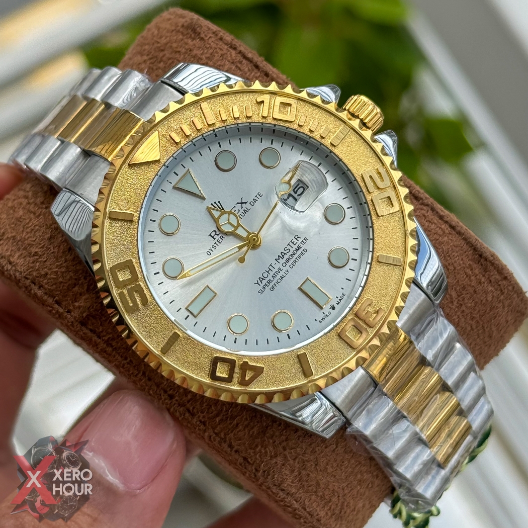 Rolex Yacht master | Chain Edition | Dual Tone White Dial_img_5