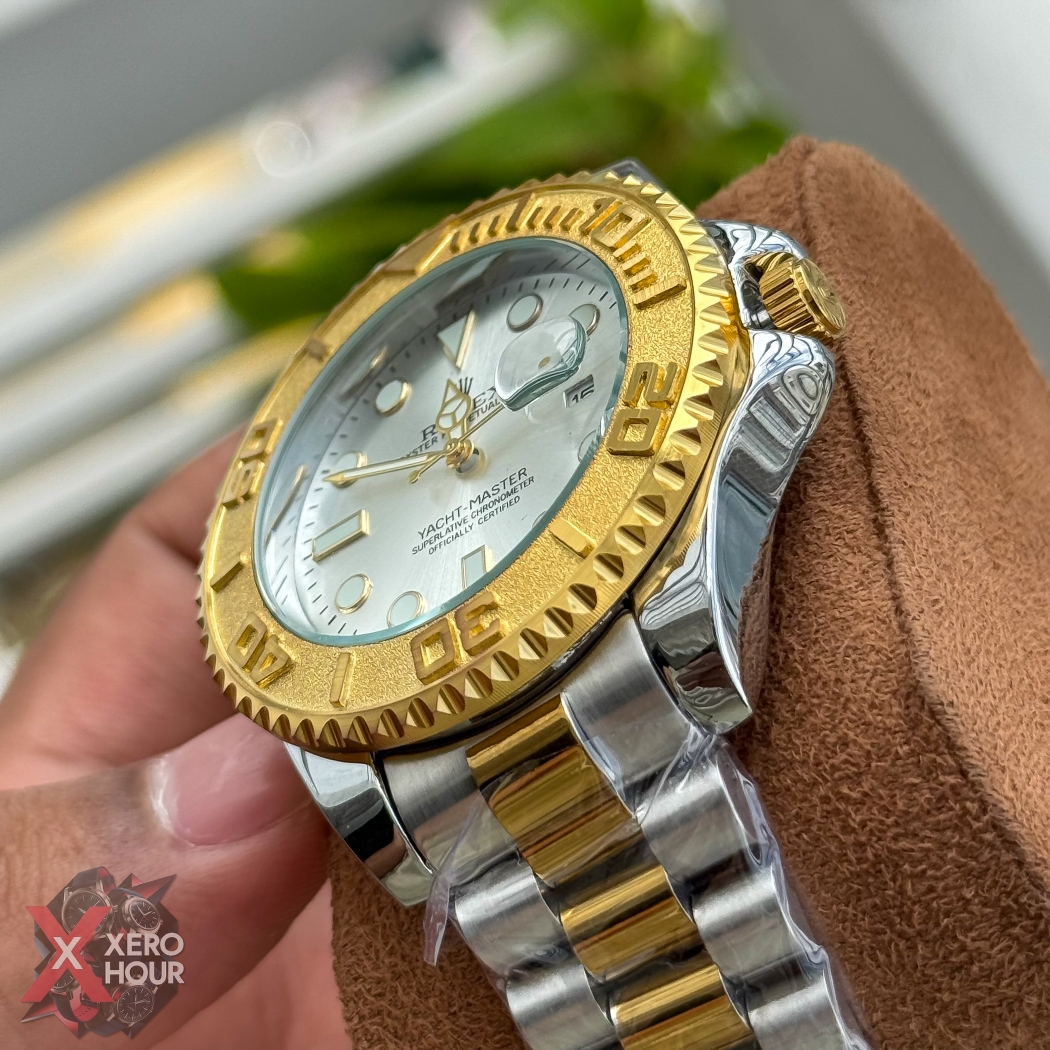 Rolex Yacht master | Chain Edition | Dual Tone White Dial_img_6