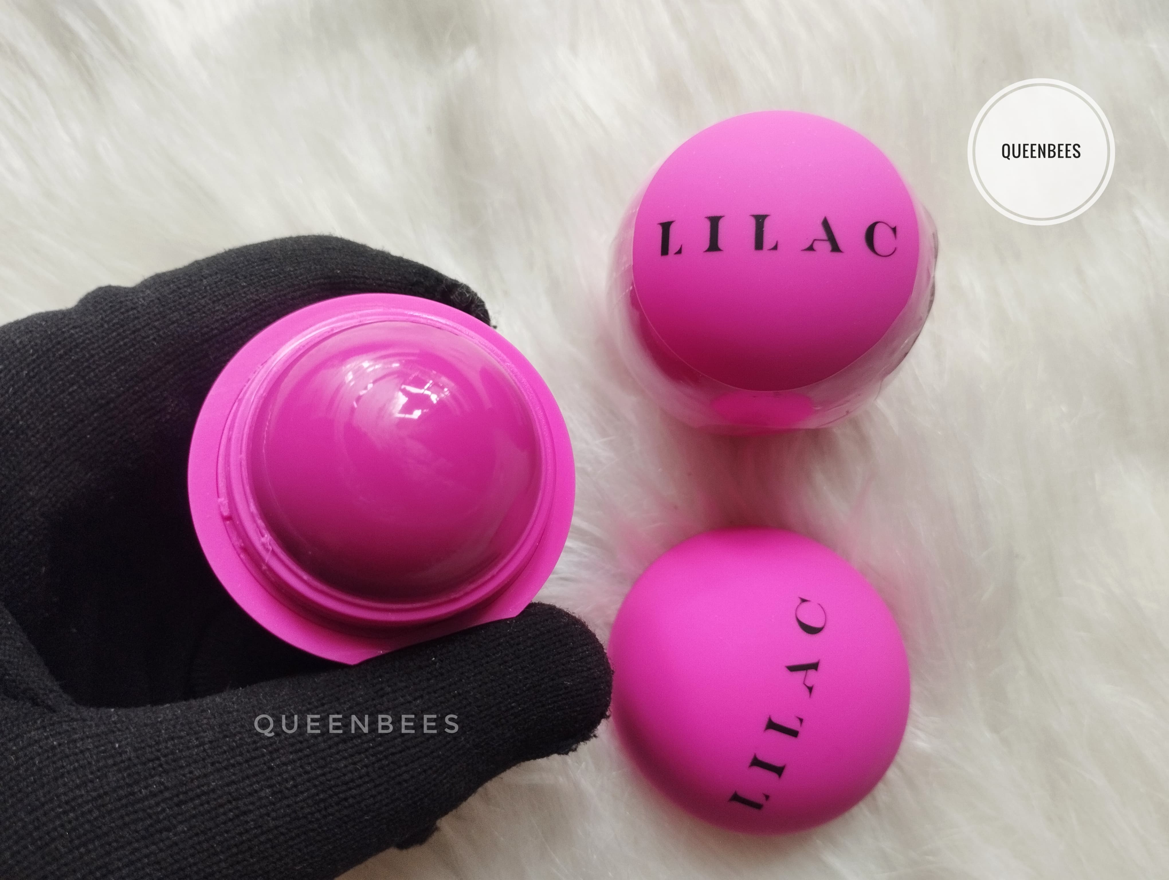 Lilac Spf Lip Balm-Strawberry