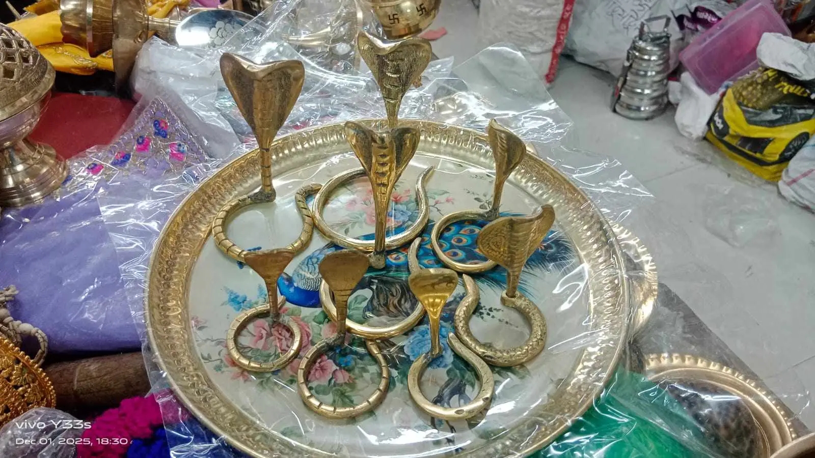 বাসুকি/সর্প/নাগ পিতল - Image 2