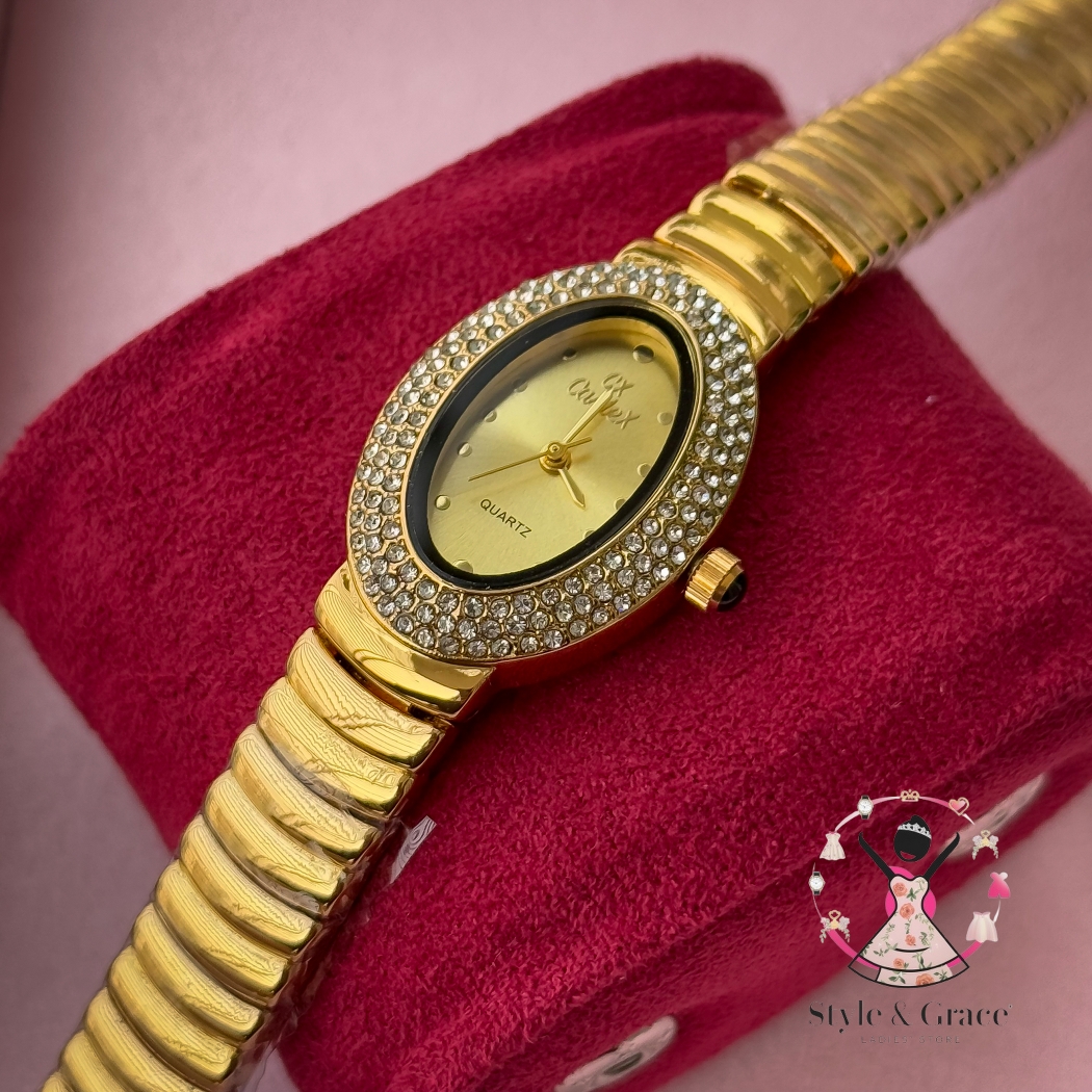 Caslex | CX - | Stoned Constellation | Single Tone | Full Gold Gold_img_1