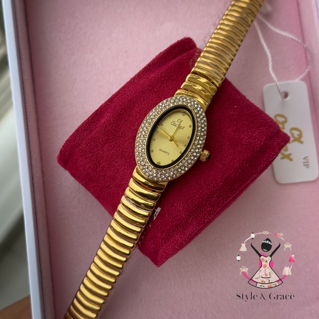 Caslex | CX - | Stoned Constellation | Single Tone | Full Gold Gold_img_3