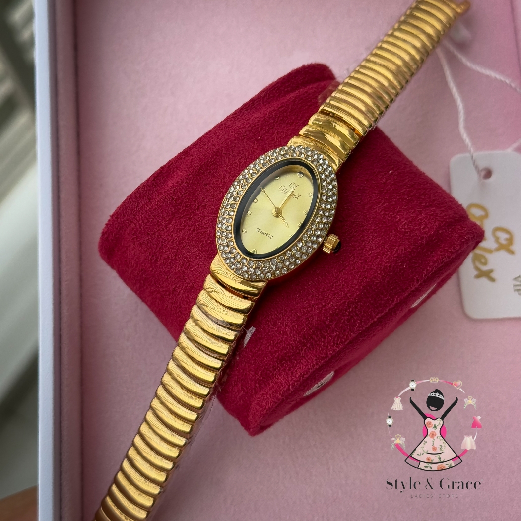 Caslex | CX - | Stoned Constellation | Single Tone | Full Gold Gold_img_4