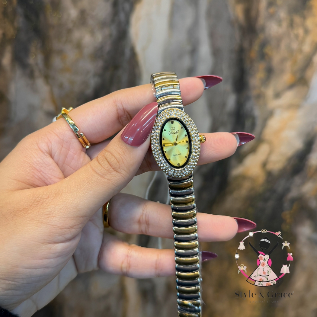 Caslex | CX - | Stoned Constellation | Single Tone | Full Gold Gold_img_6