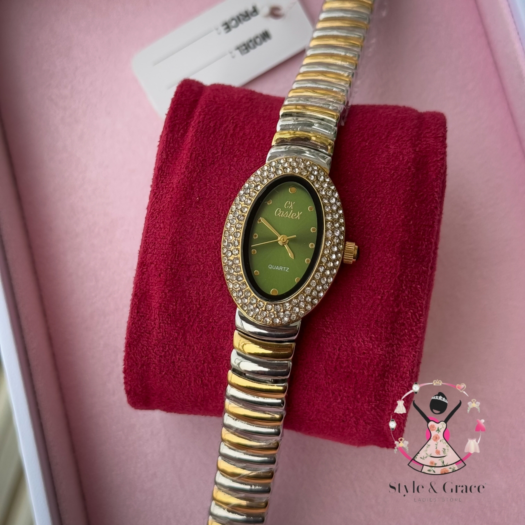 Caslex | CX - | Stoned Constellation | Dual Tone | Green Dial_img_4