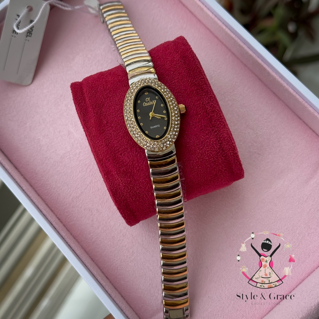 Caslex | CX - | Stoned Constellation | Dual Tone | Black  Dial_img_6