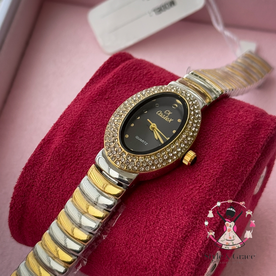 Caslex | CX - | Stoned Constellation | Dual Tone | Black  Dial_img_7