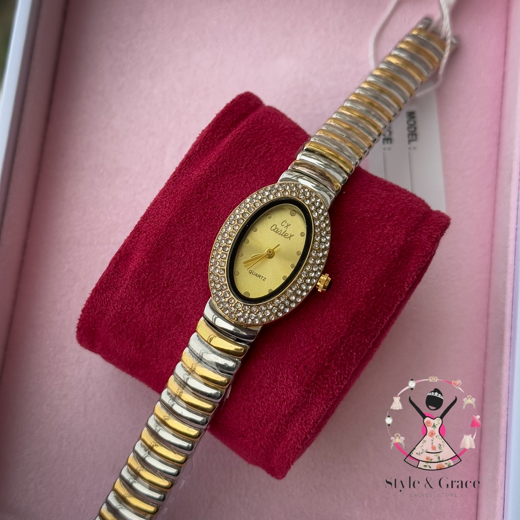 Caslex | CX - | Stoned Constellation | Dual Tone | Sunflower gold Dial_img_1