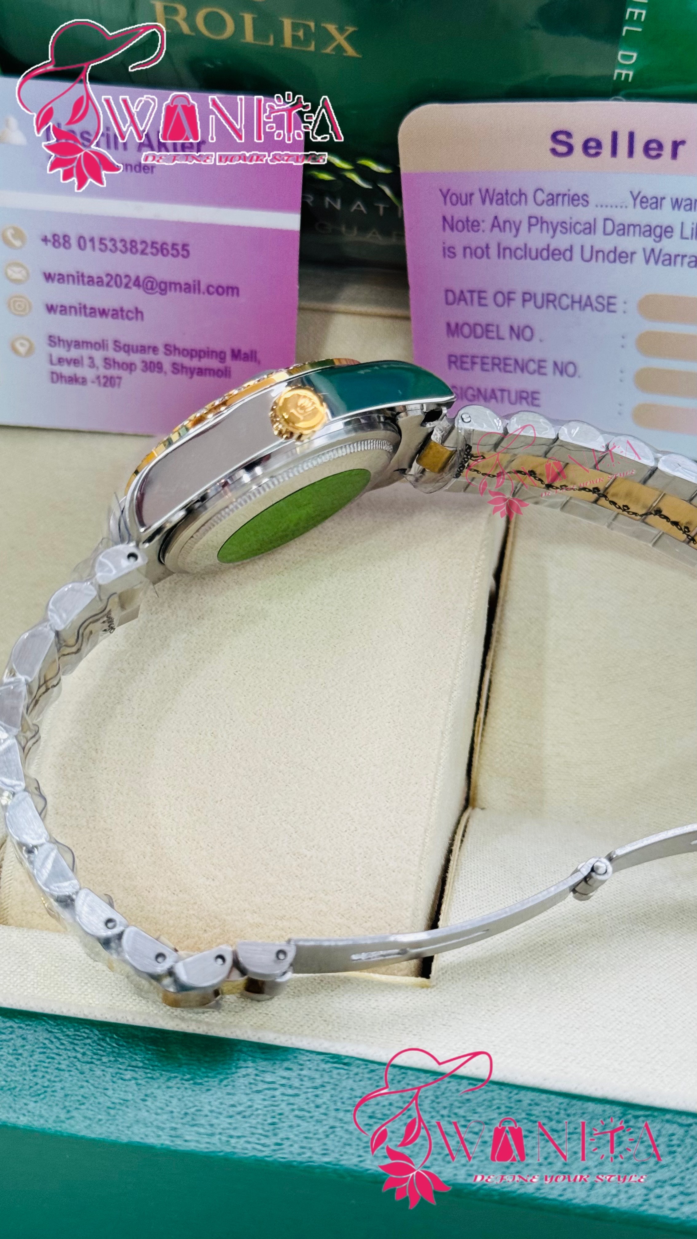 Premium Rolex Blue Dial Watch_img_1