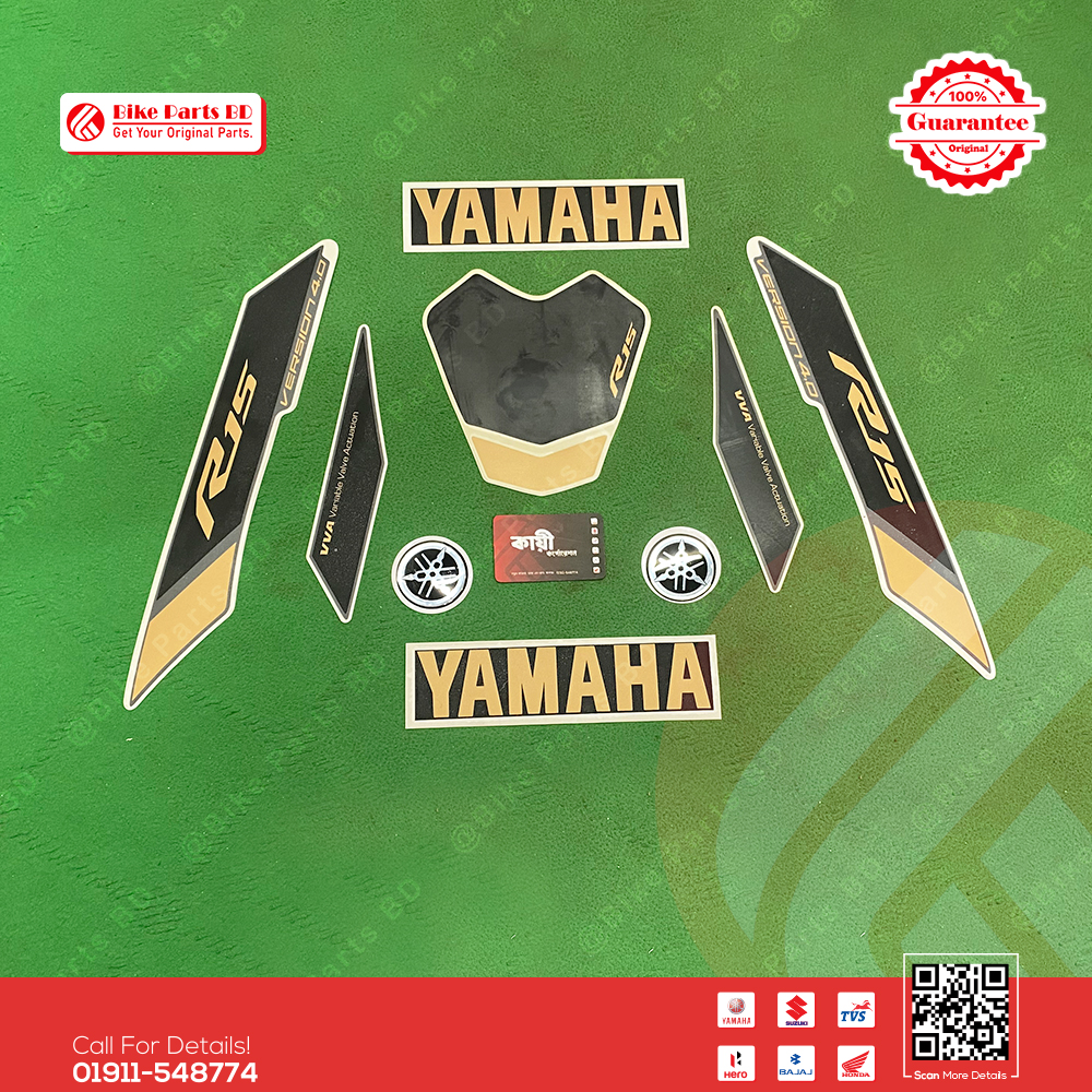 Full Set Sticker for Yamaha R15 V4 (Matt Black BS7) bike._img_1