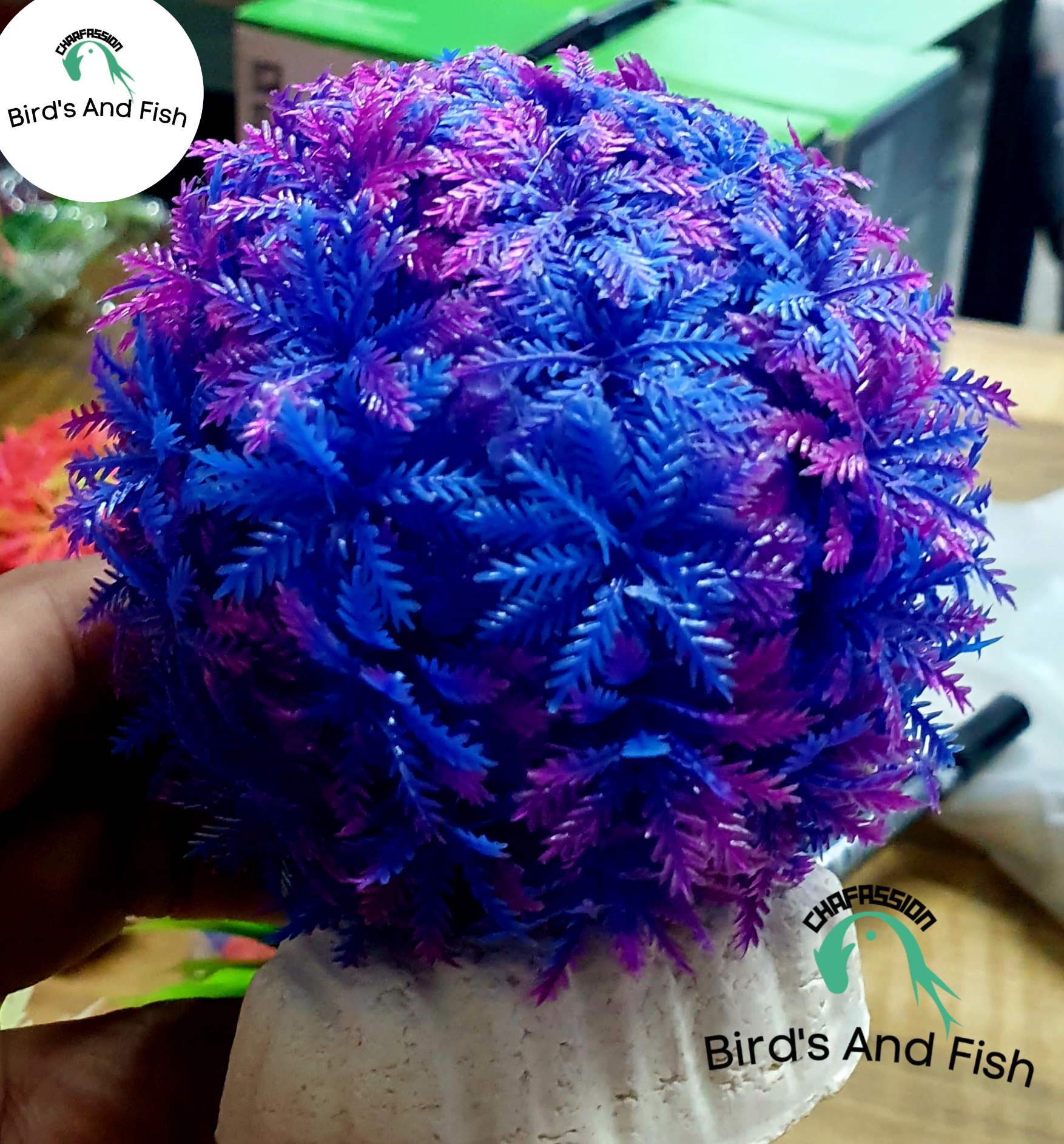 বল গাছ 🌿 আর্টিফিশিয়াল অ্যাকুরিয়াম গাছ