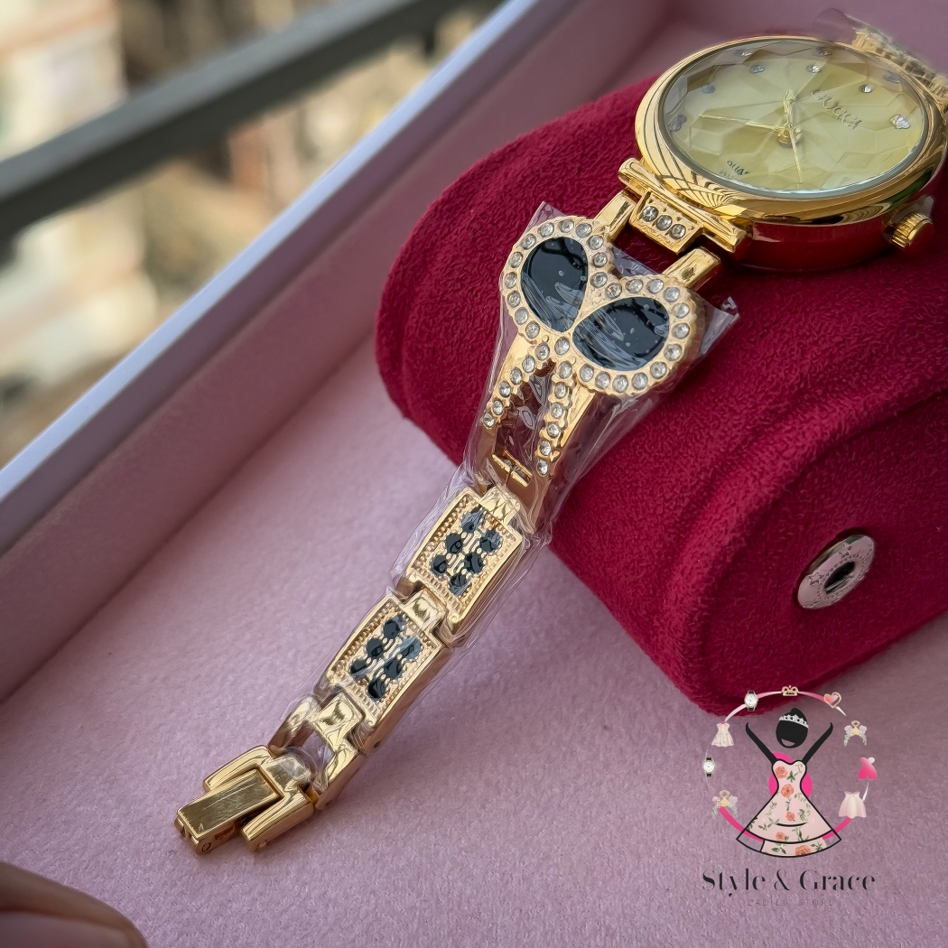 Gucci Butterfly | Black Sunflower gold_img_1