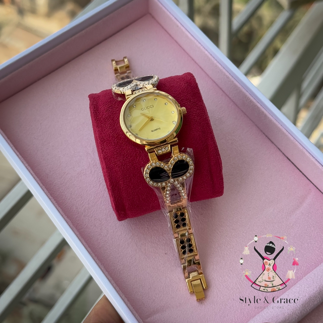 Gucci Butterfly | Black Sunflower gold_img_2