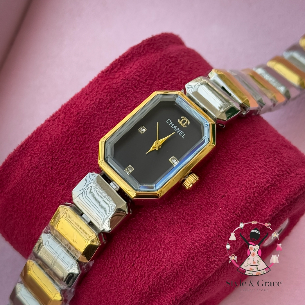 Channel Hexa Long | Dual Tone | Black Dial_img_1