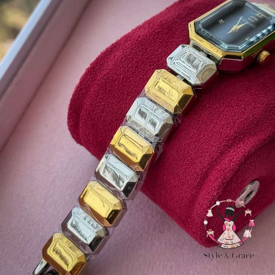 Channel Hexa Long | Dual Tone | Black Dial_img_3