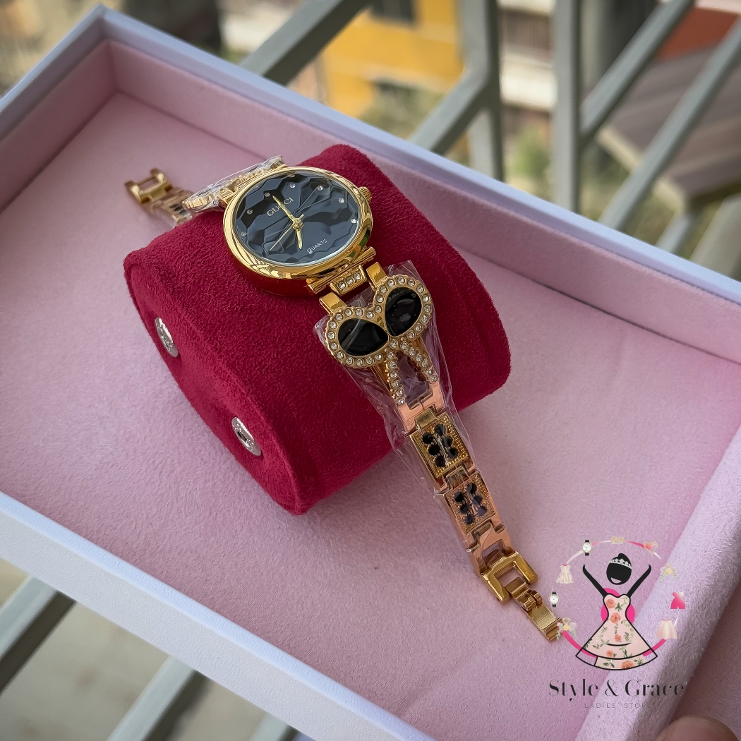 Gucci Butterfly Style | Black dial_img_4