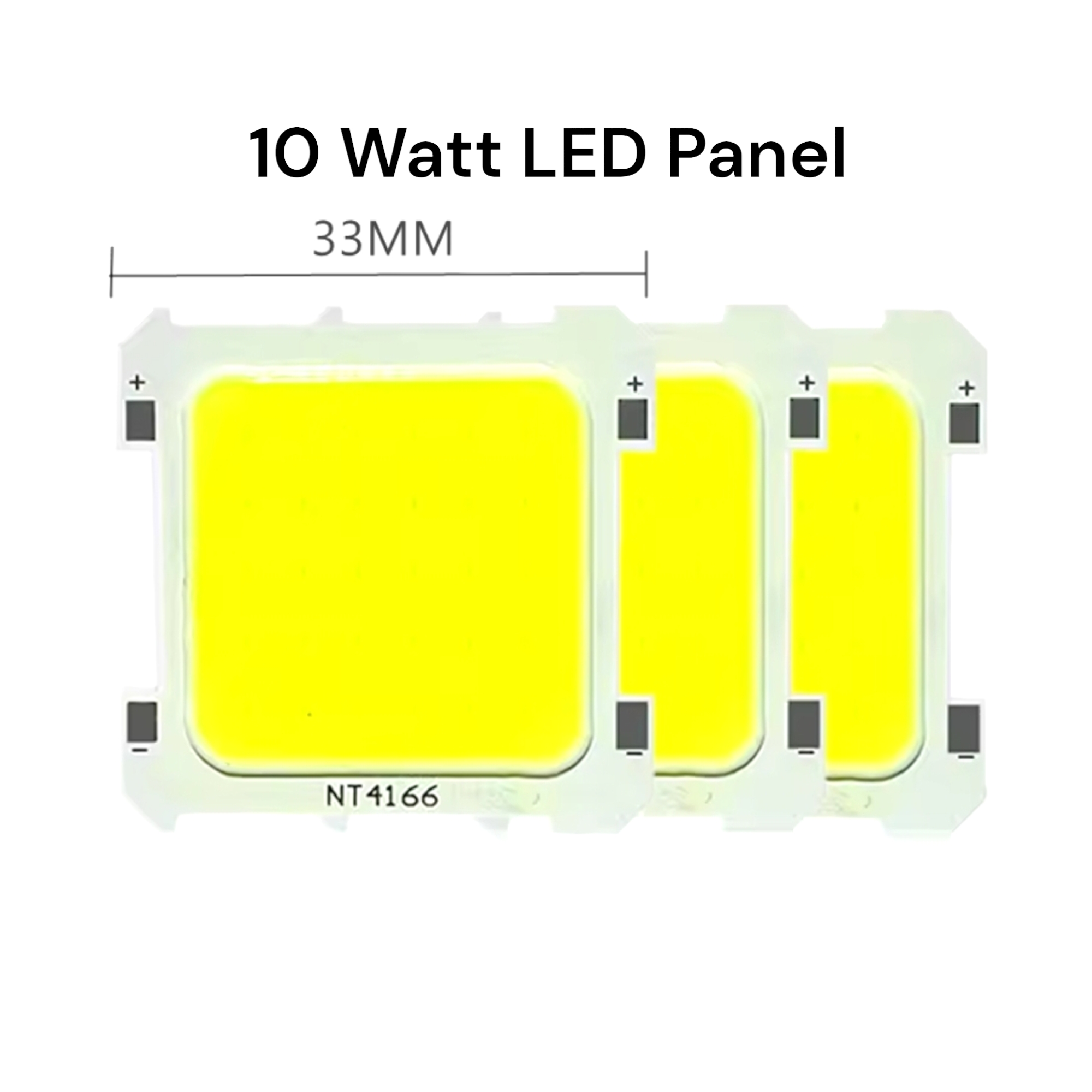YD-30 10W White Mini COB LED Chip – 33x33mm – DC 3.7V/5V SMD Bead Light