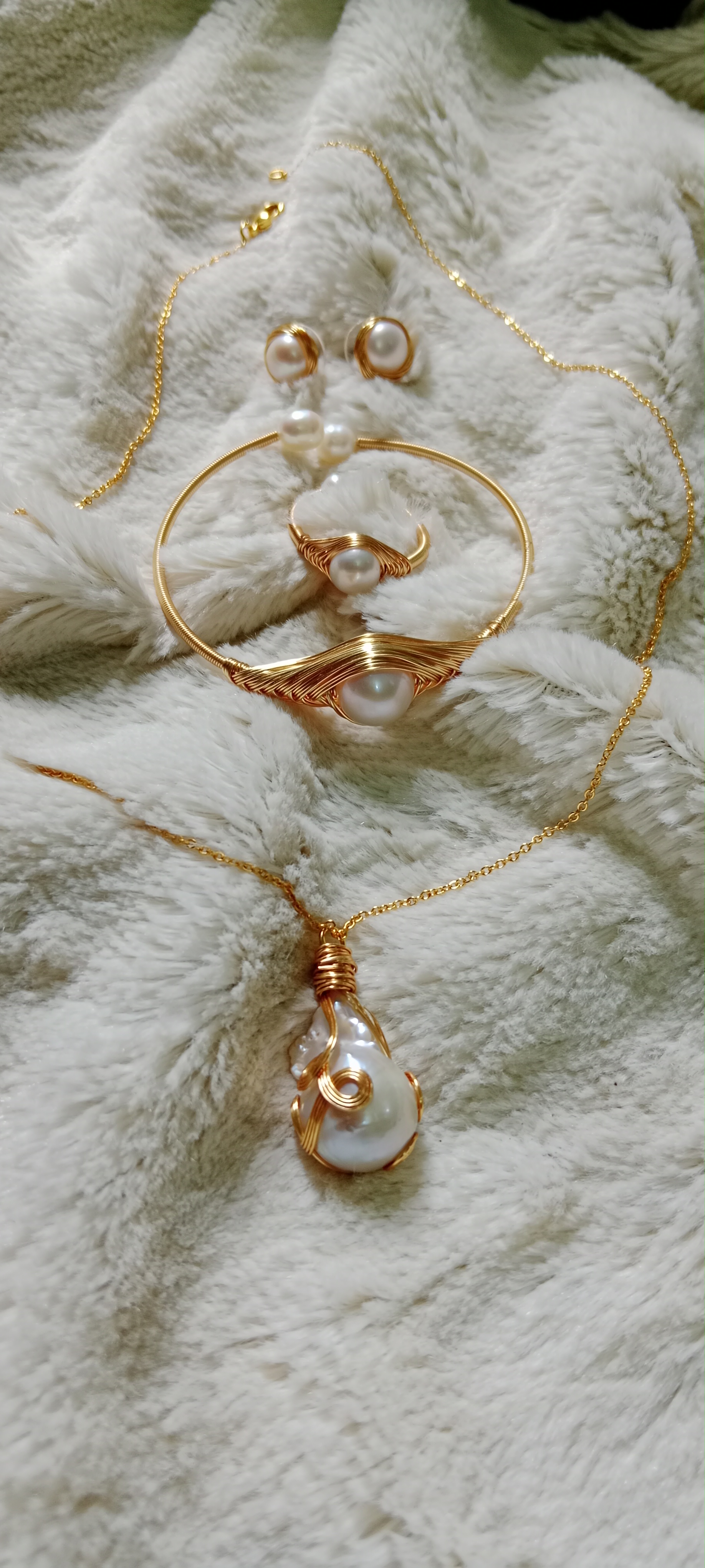 Pearl Necklace Combo set_img_0