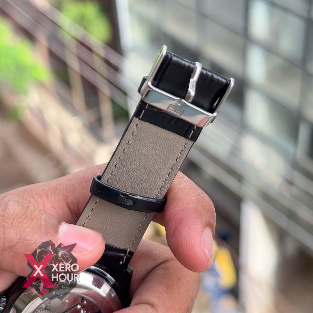 Tommy hilfiger Automatic movement | Leather belt watch Black dial_img_4