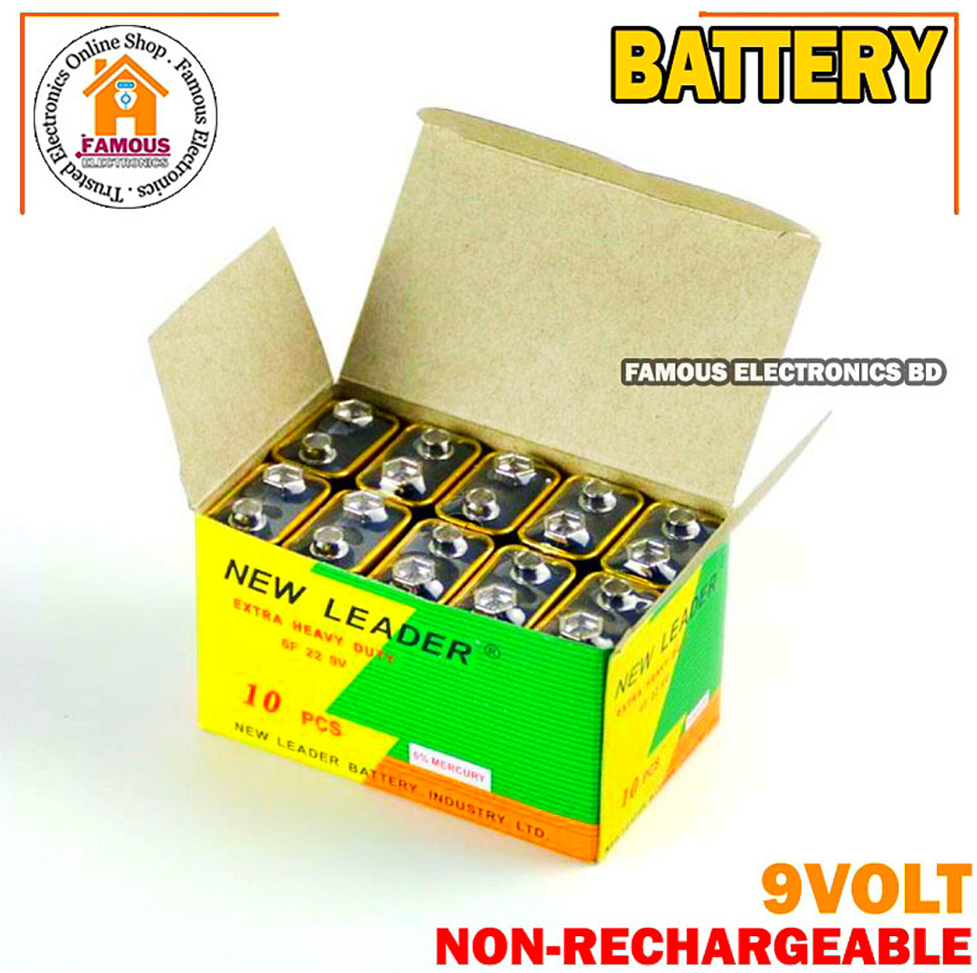 New Leader 6F22 9V Extra Heavy Duty Battery-1PCS_img_4