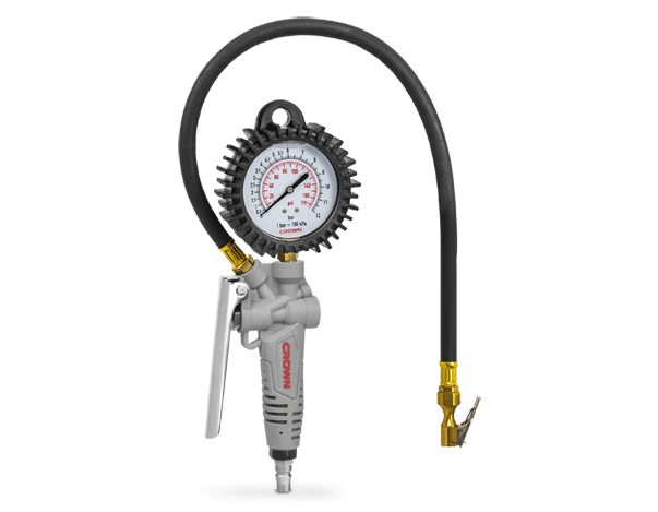 CROWN CT38150 Professional Tire Inflator, Working pressure: 0-12 bar, Gauge pressure: 0-170psi; Model: CT38150