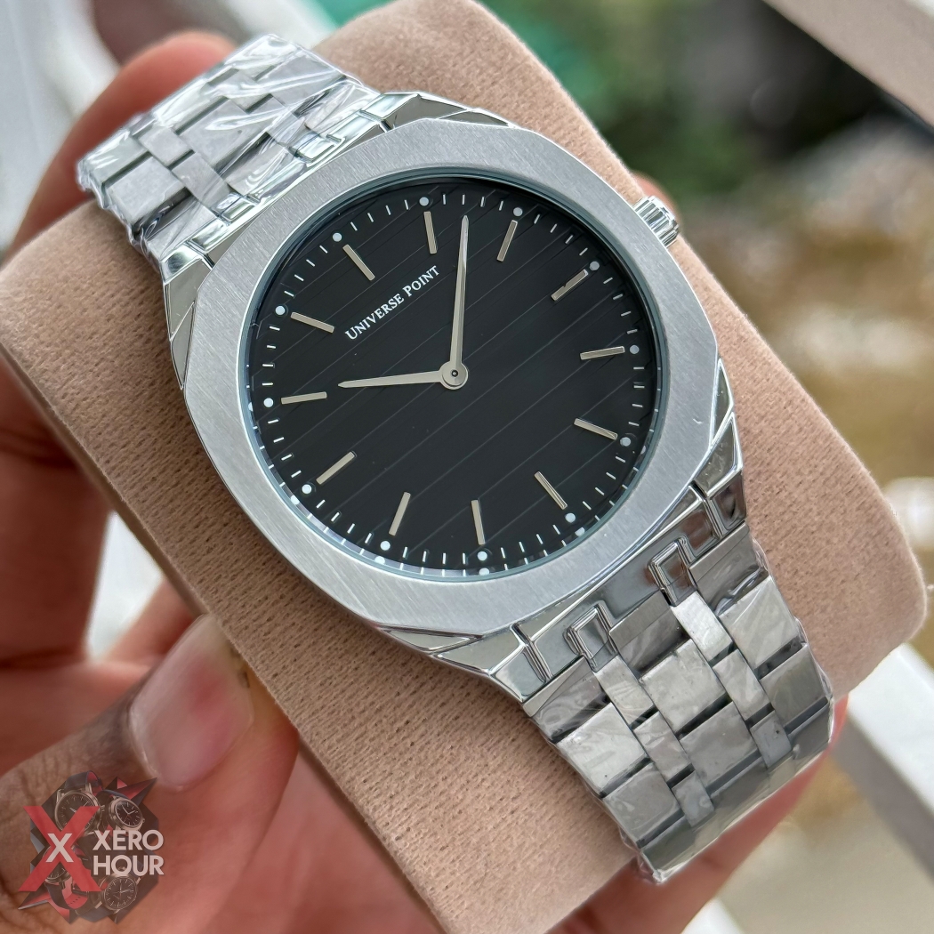 Universe Point | Gucci style | Silver body Black dial_img_2