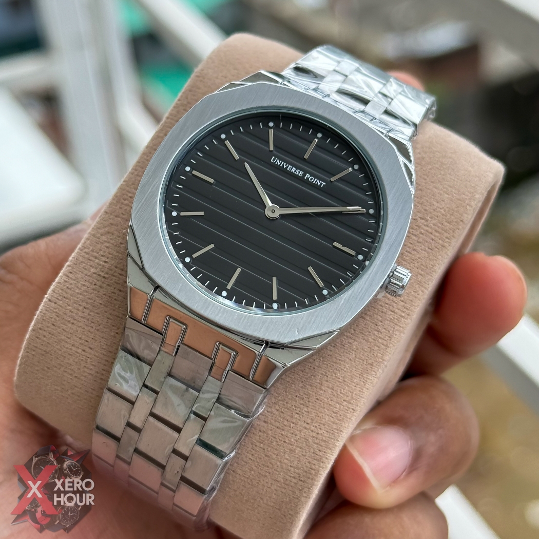 Universe Point | Gucci style | Silver body Black dial_img_4