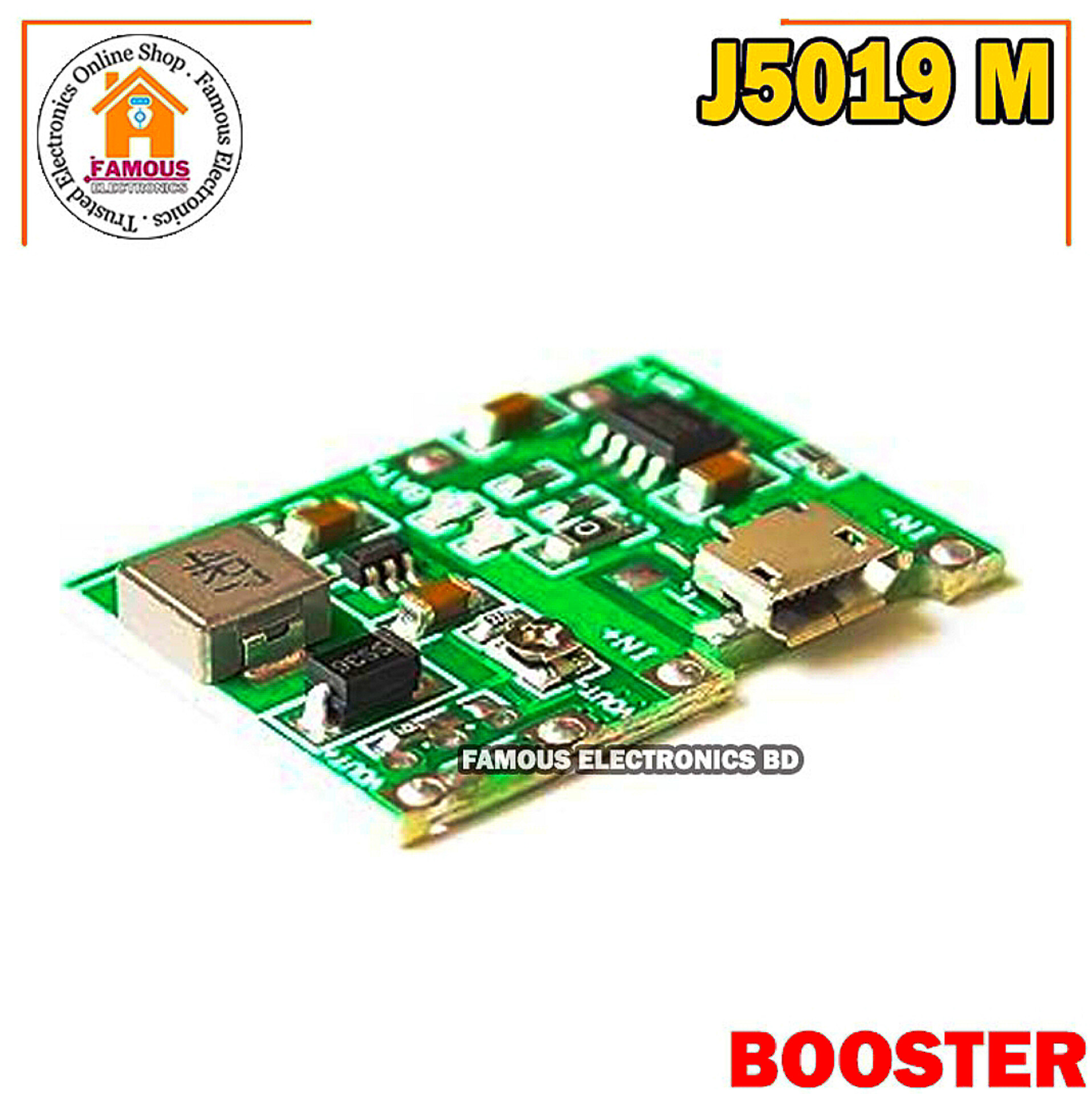 J5019 Li-ion 3.7/4.2 Volt Battery Charger Board + DC-DC Step Up and Down Boost Module_img_1