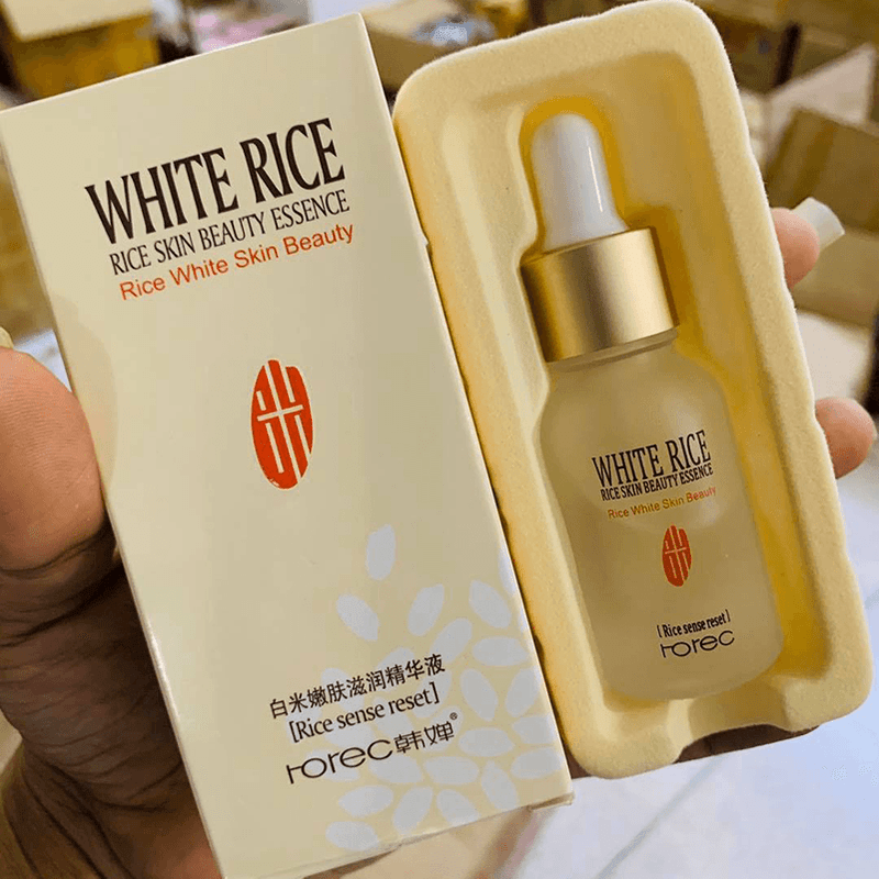 White Rice Serum (Original) - Hchana (ROREC) Rice vitamin c Serum Best For Pores & Moisturizing - 15ml