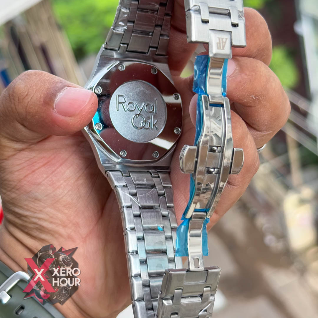 Audemars Piguet Royal Oak Upgraded Edition | Silver with Blue Dial_img_4