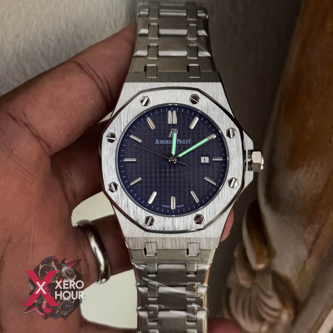 Audemars Piguet Royal Oak Upgraded Edition | Silver with Blue Dial_img_5