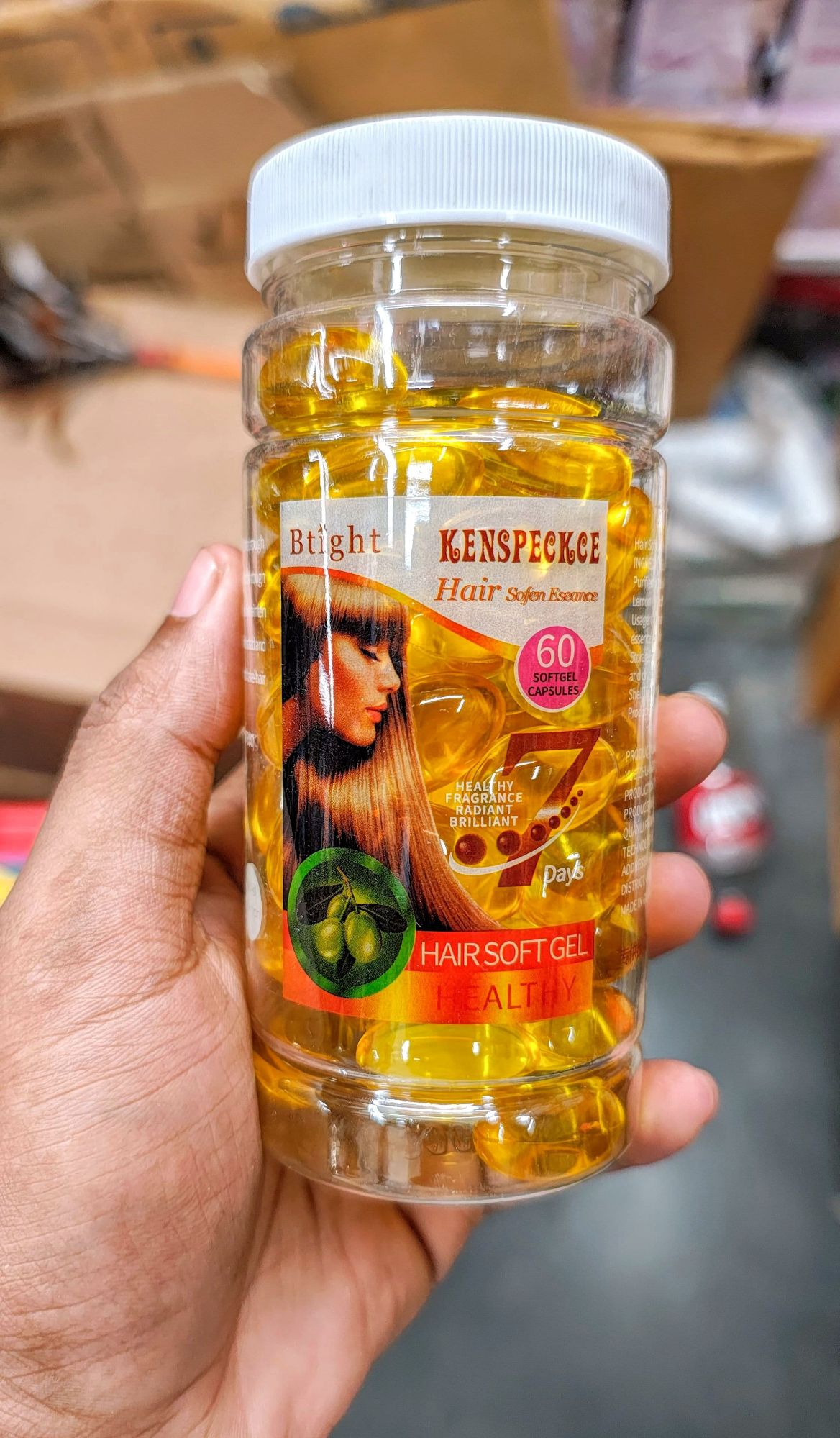 Kenspeckle Hair Soften Essence Gel