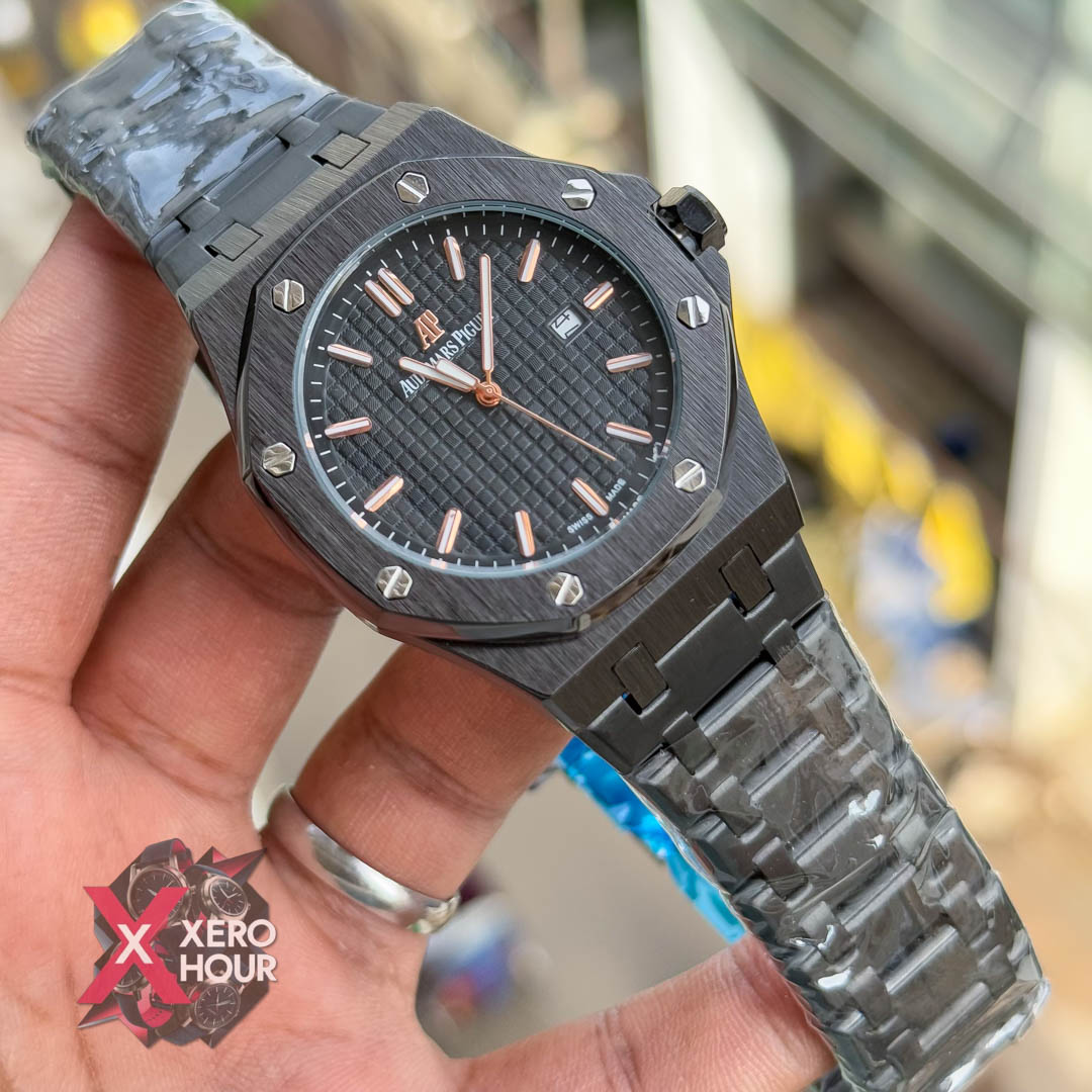 Audemars Piguet Royal Oak Upgraded Edition | Full Black with bronze Tone