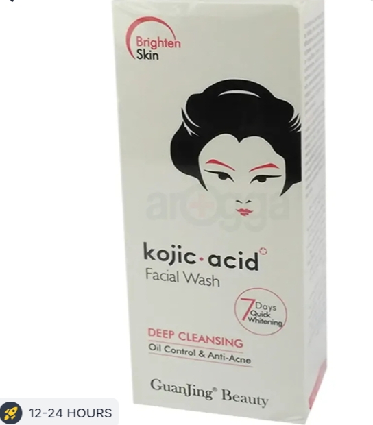 Guanjing Beauty Kojic Acid Facial wash Deep Cleansing Oil Control & Anti-Acne 100g