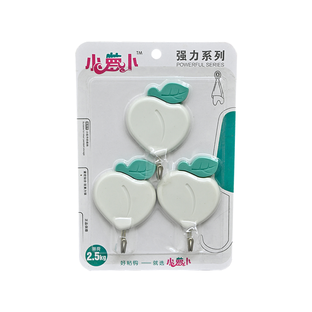 Self-Adhesive Wall Hooks_3pcs WH-2463_img_3