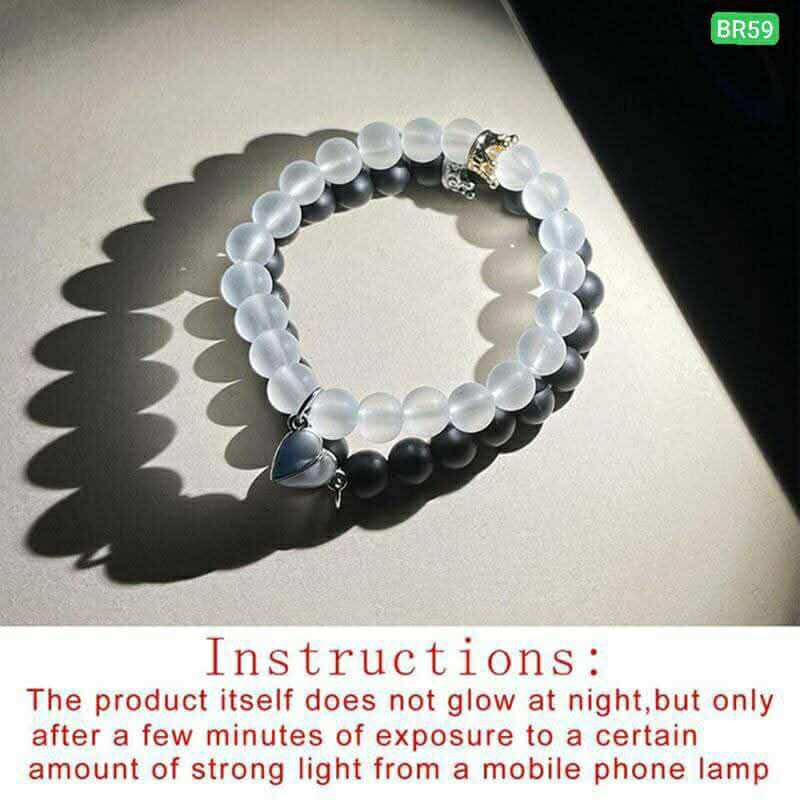 Magnetic Couple Bracelet