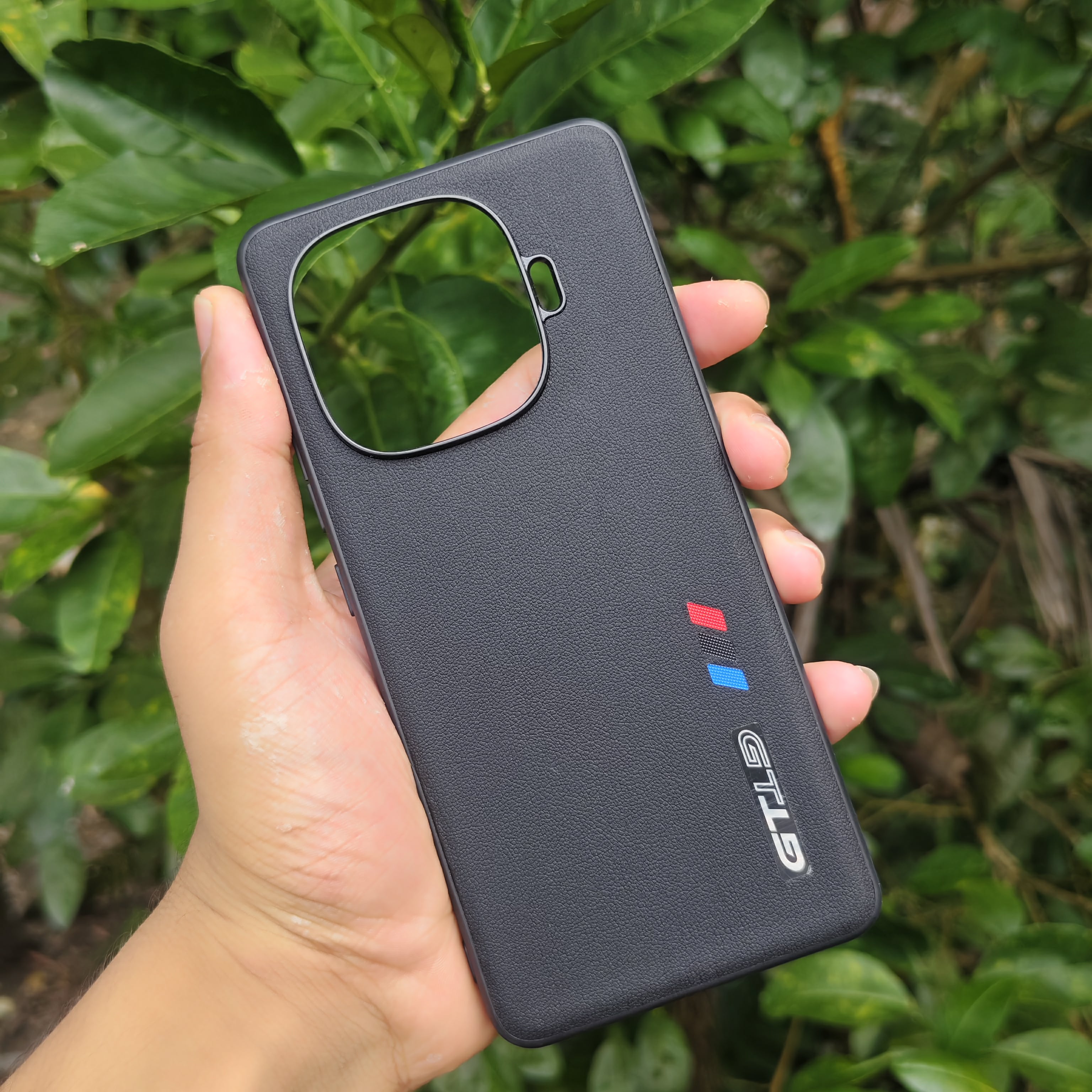 IQOO Z9Turbo / IQOO Neo10R plain leather vivo love cool all-inclusive border fall protective case_img_2