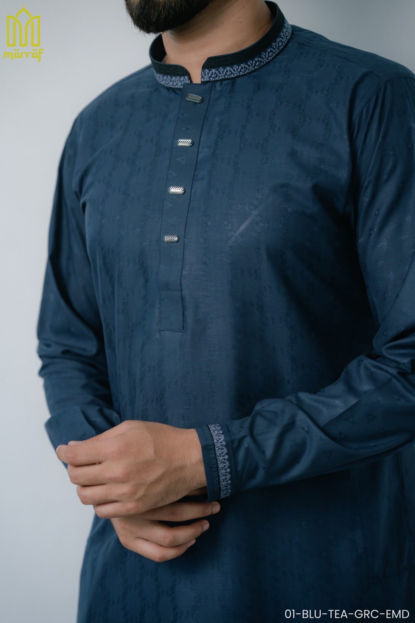 𝗥𝗲𝗴𝗮𝗹 𝗧𝗲𝗮𝗹 𝗕𝗹𝘂𝗲 𝗚𝗿𝗮𝗰𝗲 𝗩𝗶𝘀𝗰𝗼𝘀𝗲 𝗣𝗮𝗻𝗷𝗮𝗯𝗶 𝘄𝗶𝘁𝗵 𝗘𝗹𝗲𝗴𝗮𝗻𝘁 𝗘𝗺𝗯𝗿𝗼𝗶𝗱𝗲𝗿𝘆_img_2