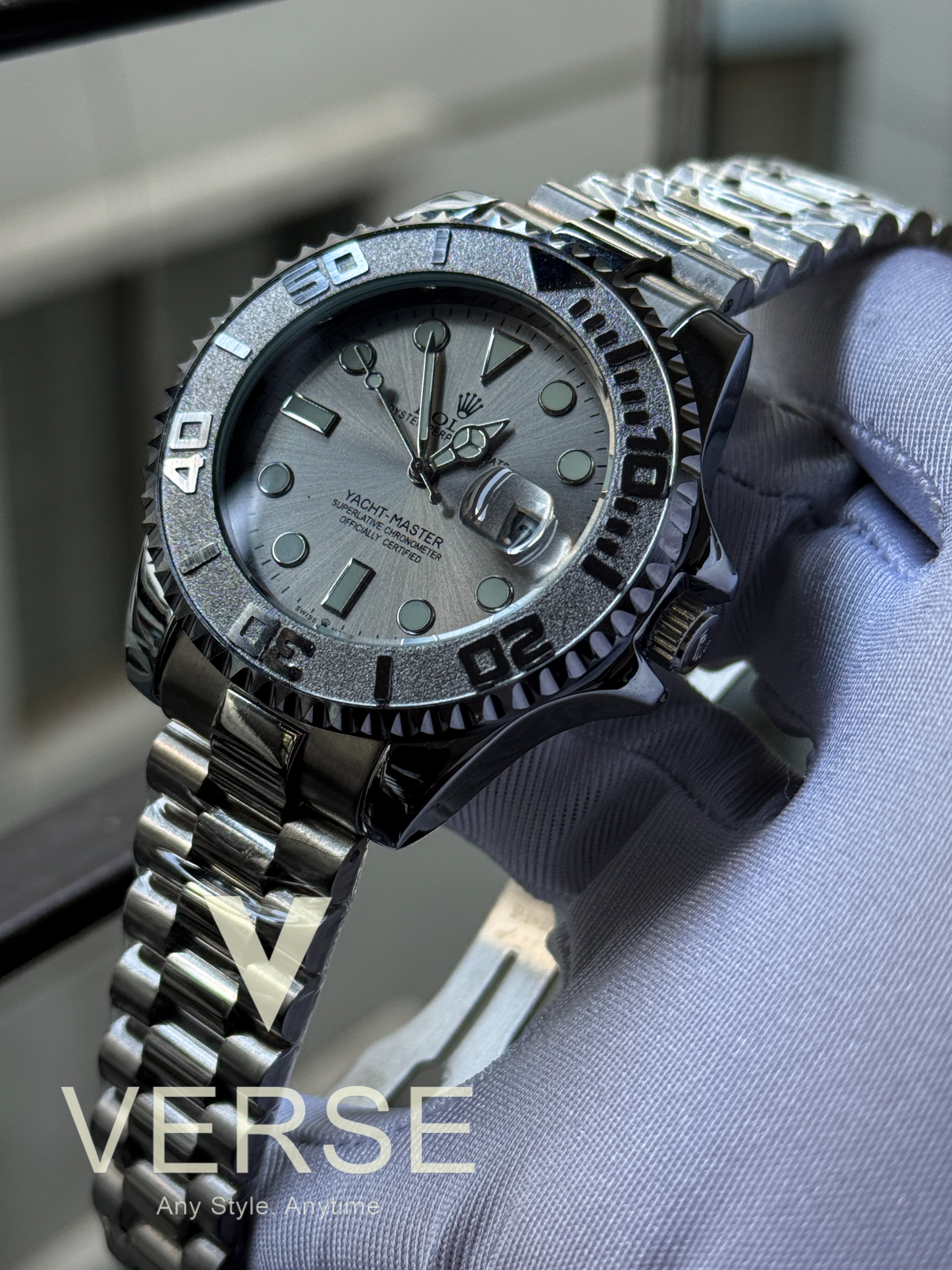 Rolex yacht master grey (AA)