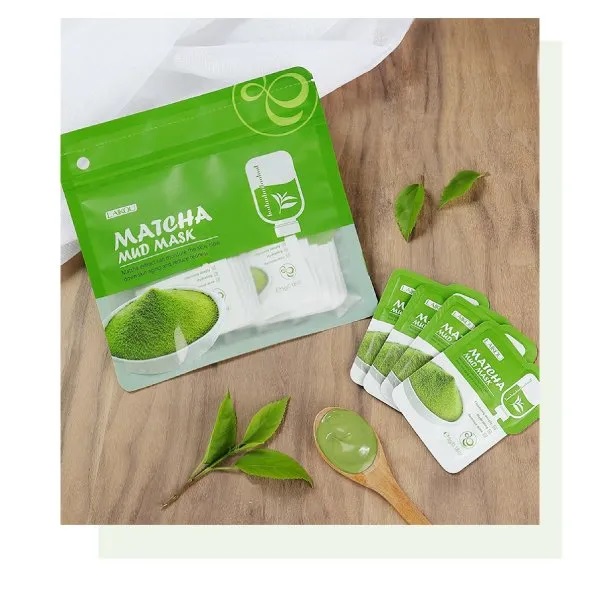 Laikou Matcha Mud Mask – 5 gm(12pcs)_img_1