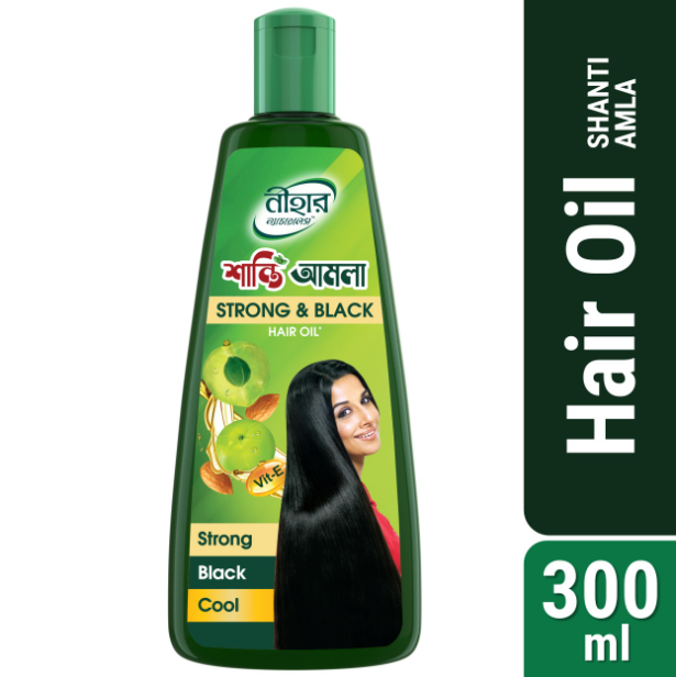 Nihar Naturals Hair Oil Shanti Amla 300ml (MRP: 270tk)