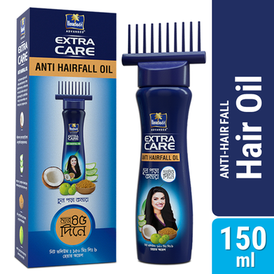 Parachute Hair Oil Anti Hairfall Oil Extra Care 150ml (Root Applier) (MRP: 210tk)