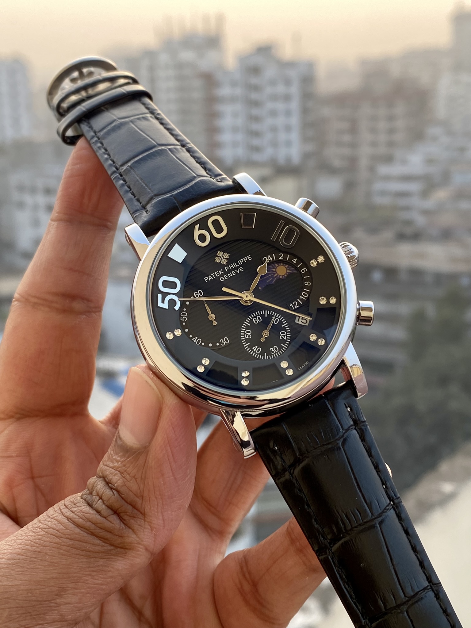 Patek Philippe Belt Men’s Watch – Mastercopy_img_4