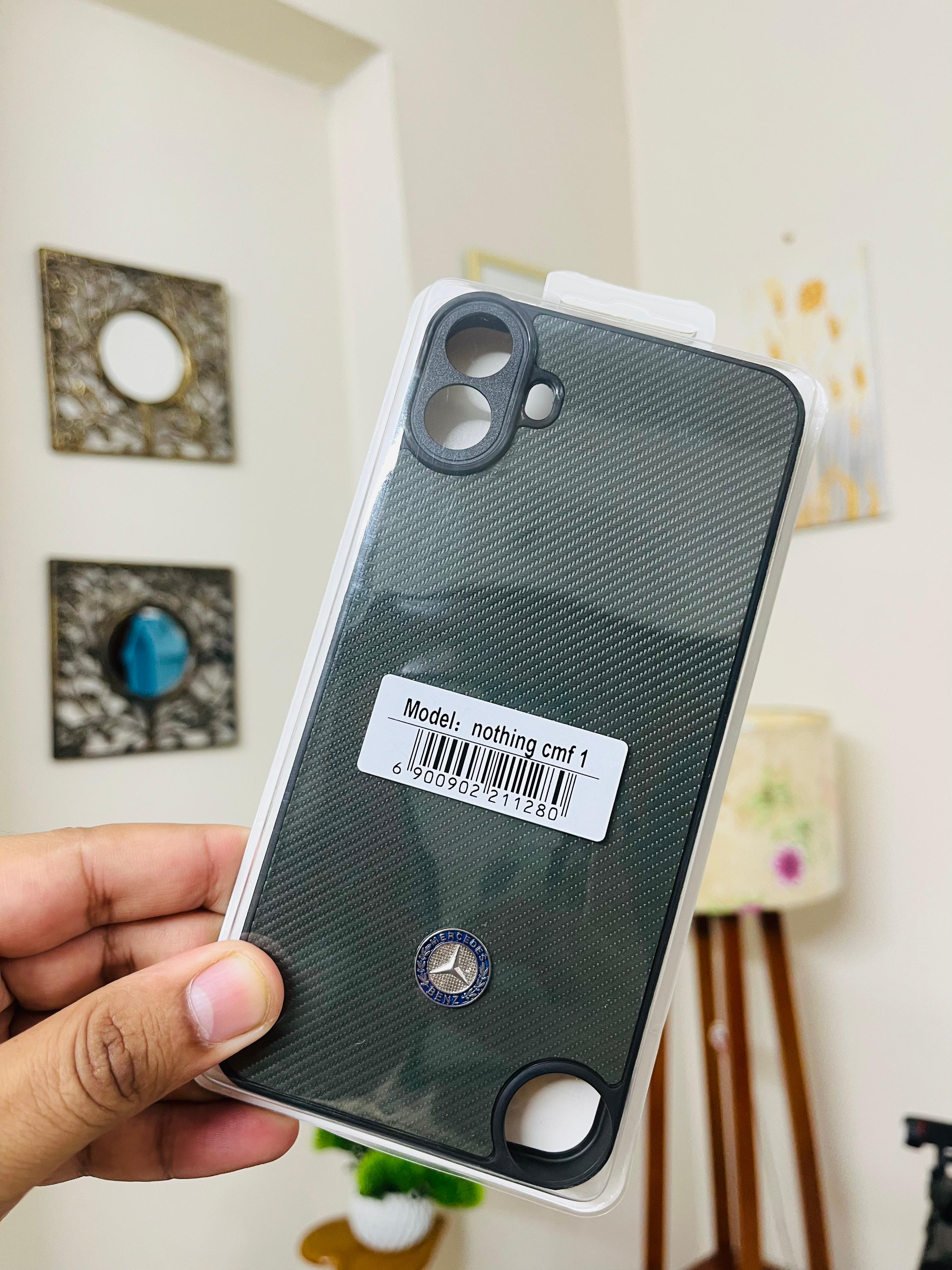 CMF Phone 1 Back Cover Carbon Fiber WIth Logo Design Premium Phone Back Cover_img_1