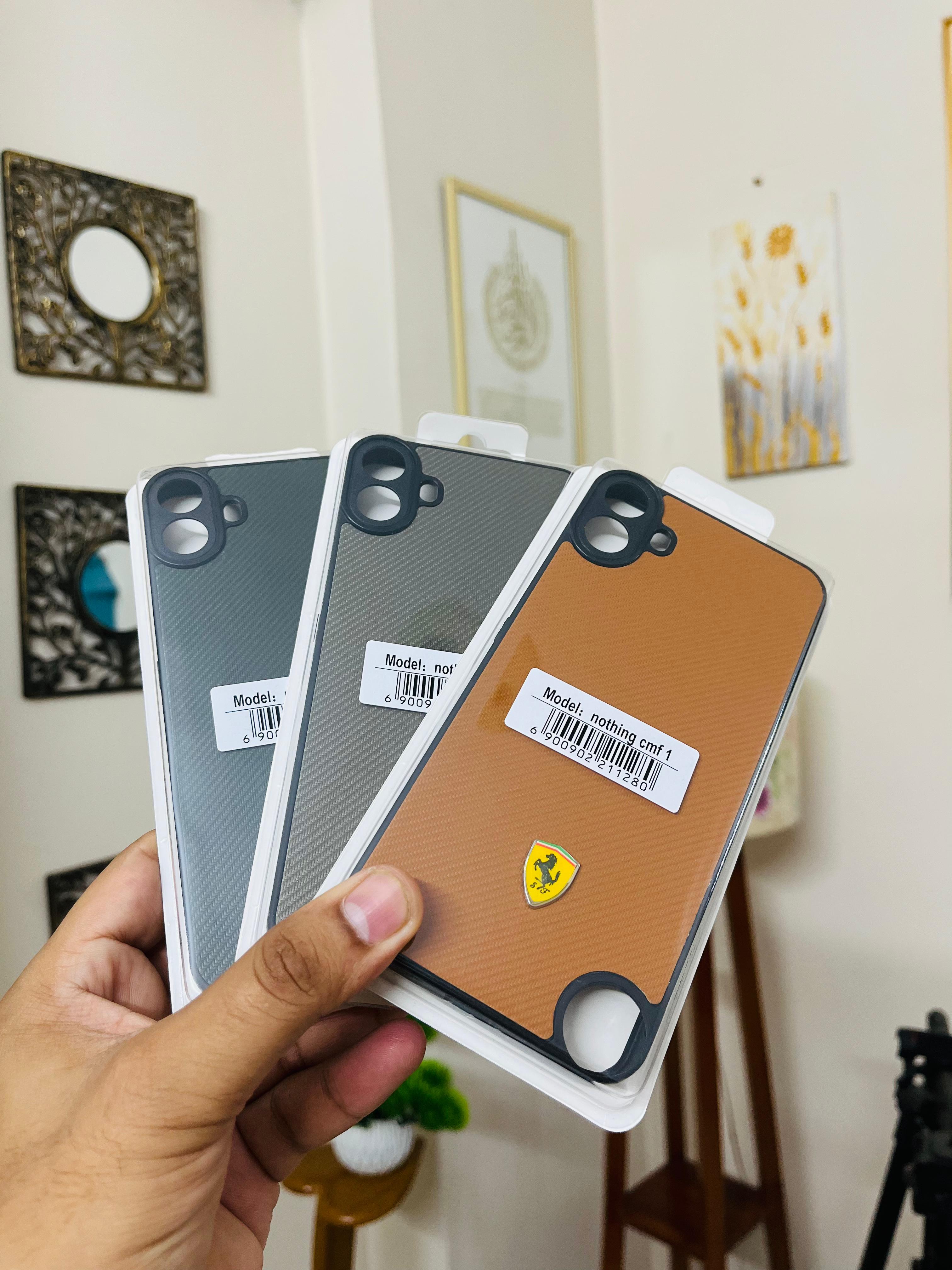 CMF Phone 1 Back Cover Carbon Fiber WIth Logo Design Premium Phone Back Cover_img_6