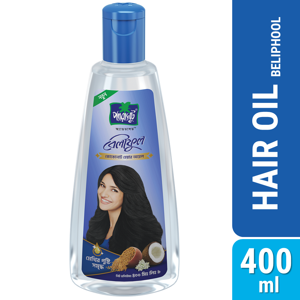 Parachute Hair Oil Advansed Beliphool 400ml (MRP: 410tk)