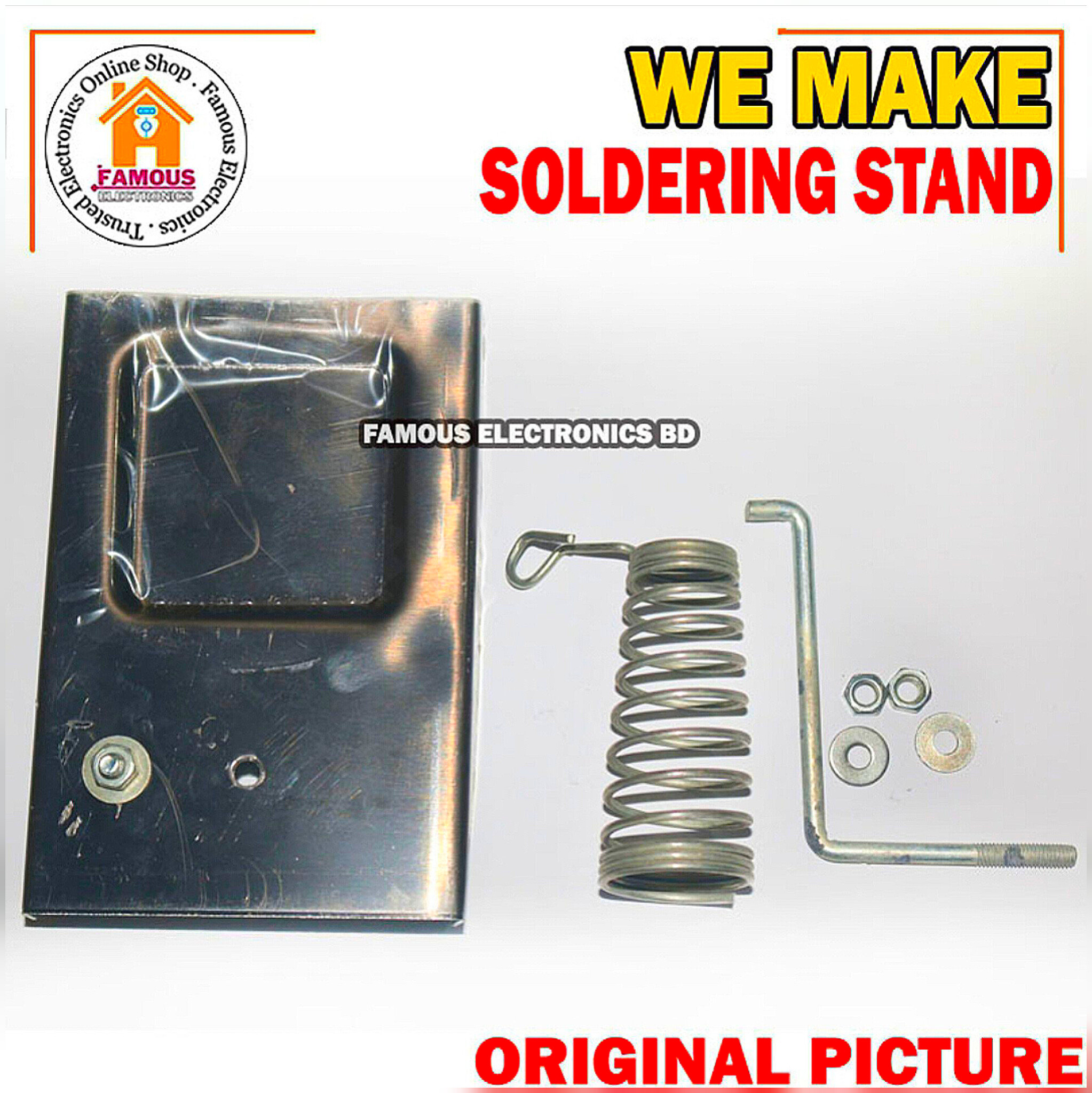 Soldering Iron Metal Stand- Square_img_2